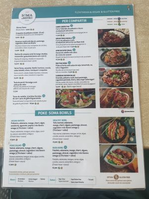   at Soma Bistro in La Pineda