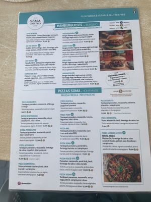   at Soma Bistro in La Pineda