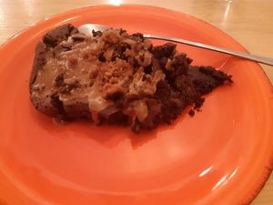 Brownie at Vegan Queen in Murcia