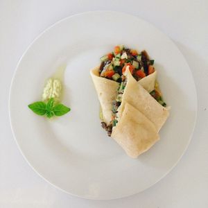 Eggplant Gyro at Cafe Honest in Siargao