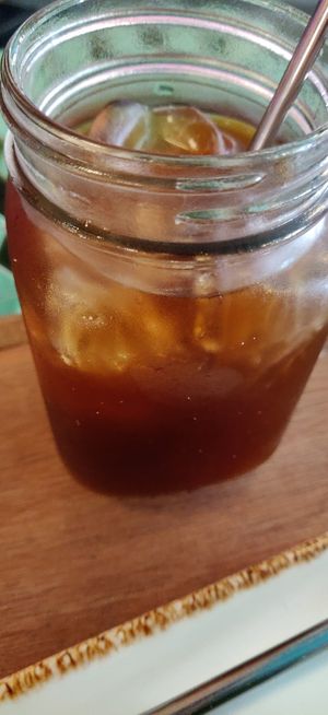 Cold-brew coffe at Juicy in Lisbon