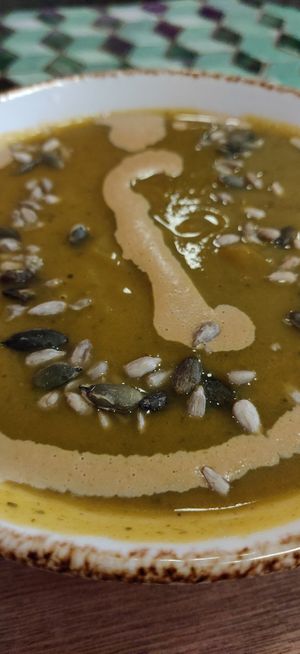 Soup at Juicy in Lisbon