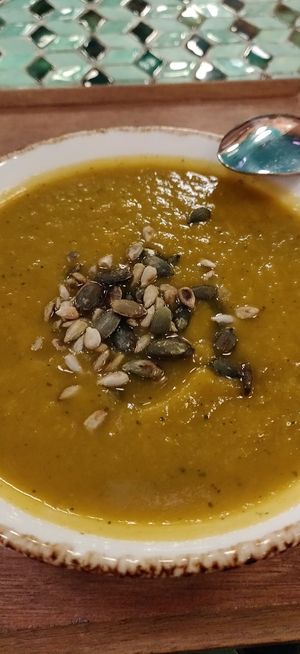 Soup at Juicy in Lisbon