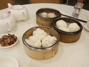 Vegan Dim Sum. at Three Virtues 三德食品 - North Point in Hong Kong Island