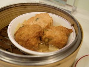Vegan Dim Sum. at Three Virtues 三德食品 - North Point in Hong Kong Island