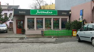 front view of the building at Jarmuzno in Bielsko-biala