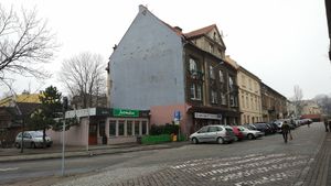 View from the street at Jarmuzno in Bielsko-biala