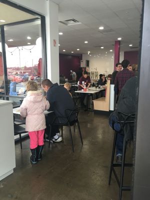 Inside  at Yassin's Falafel House - N Peters Rd in Knoxville