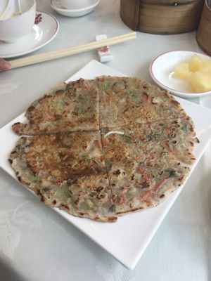 Veg Pancake at Three Virtues 三德食品 - Jordan in Kowloon