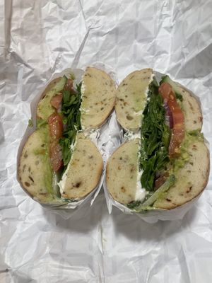   at Boss Bagel in San Antonio