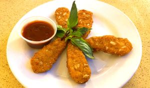 Chickun Tenders at The Sun Vegan in Fountain Valley