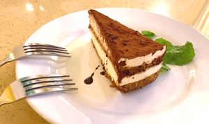 Tiramisu at The Sun Vegan in Fountain Valley