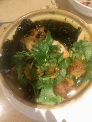 Romantic reman noddles  at The Sun Vegan in Fountain Valley