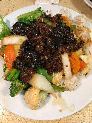 Pho Xao at The Sun Vegan in Fountain Valley