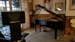 Piano at The Sun Vegan in Fountain Valley