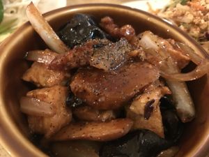Claypot oven at The Sun Vegan in Fountain Valley