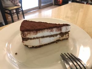 Tiramisu at The Sun Vegan in Fountain Valley