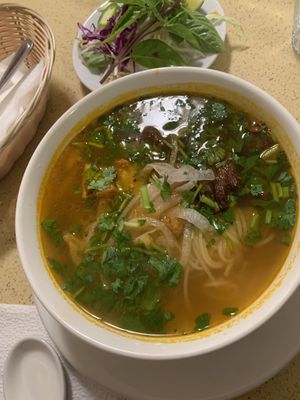 Royal Noodle Soup at The Sun Vegan in Fountain Valley