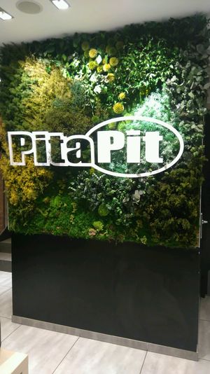 nice interior at Pita Pit in Limoges