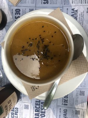 Veggie cream at Biocenter - Pintor Fortuny in Barcelona