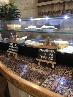 Cakes at Biocenter - Pintor Fortuny in Barcelona