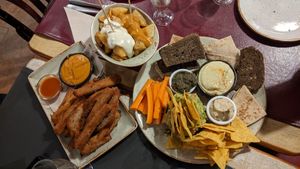 How big are the portions?! at Biocenter - Pintor Fortuny in Barcelona