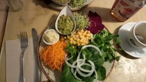 A vegan Breakfast at Biocenter - Pintor Fortuny in Barcelona