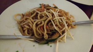 noudles at Biocenter - Pintor Fortuny in Barcelona