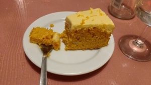 carrot cake at Biocenter - Pintor Fortuny in Barcelona