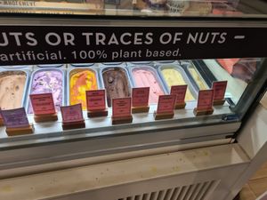 Ice cream options at Kind Kones - Bangsar Village in Kuala Lumpur