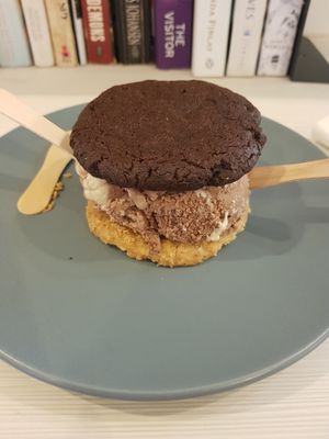 Ice cream sandwich. Delicious. at Kind Kones - Bangsar Village in Kuala Lumpur