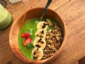 ";Bali"; smoothie bowl at Nomad Café | Boutique in Weligama