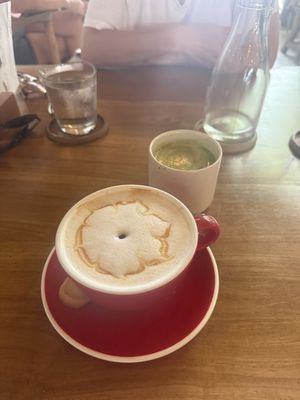 Oat Milk Coffee & Matcha   at Nomad Café | Boutique in Weligama