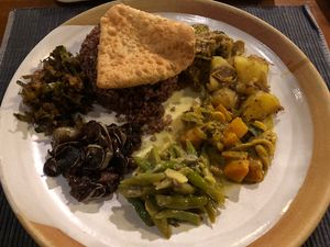  Huge plate!  at Koththamalli by Rohan in Negombo