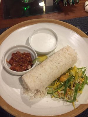 Can't remember the name of this dish, something with a lot of coconut. Great! at Koththamalli by Rohan in Negombo