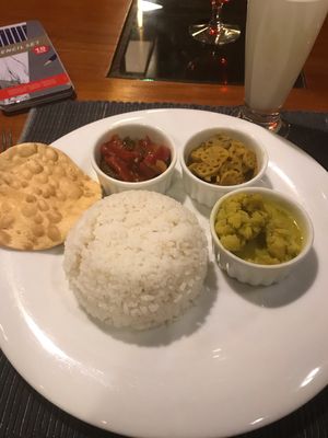 Herloom rice with 6 curries at Koththamalli by Rohan in Negombo