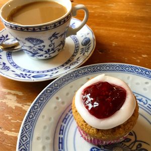 Runeberg torta. at Kahvila Lähde in Helsinki