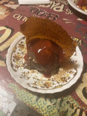 Postre de chocolate   at Donnet in Buenos Aires