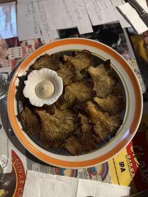 phenomenal mushrooms ❣️  at Donnet in Buenos Aires