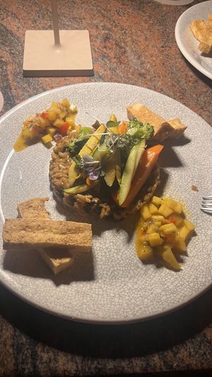   at Ike's Bistro in Oranjestad