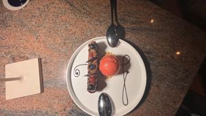   at Ike's Bistro in Oranjestad