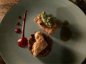 Chef Tasting Menu - Vegan - Tofu Steak at Ike's Bistro in Oranjestad