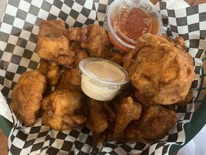 Cauliflower wings at Chattanooga Pizza Co in Chattanooga