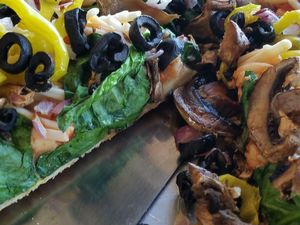 a slice of vegan heaven at Chattanooga Pizza Co in Chattanooga