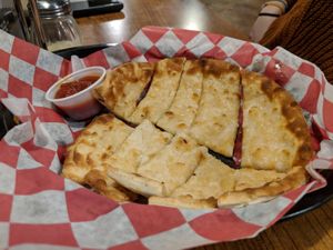 Vegan cheese bread  at Chattanooga Pizza Co in Chattanooga