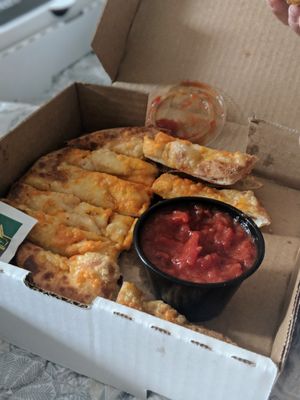 Cheese bread at Chattanooga Pizza Co in Chattanooga