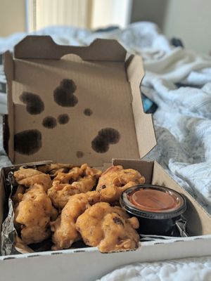Cauliflower wings at Chattanooga Pizza Co in Chattanooga