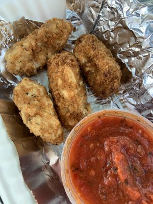 Mozz sticks  at Chattanooga Pizza Co in Chattanooga