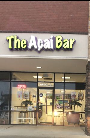 The Acai Bar 7306 SW34th St #9 Amarillo, Texas 79121 806-367-9724 at The Acai Bar in Amarillo