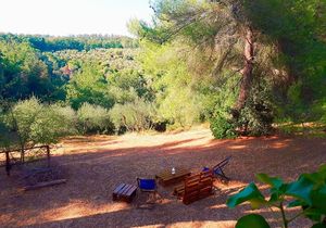 Relax in the garden at Casa Divina in Pisa